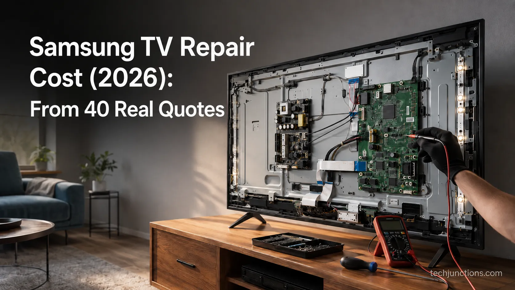Samsung TV Repair Cost (2026): From 40 Real Quotes